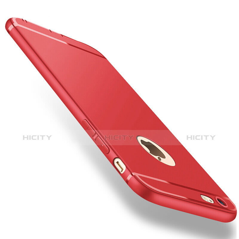 Etui Ultra Fine Silicone Souple pour Apple iPhone 6S Rouge Plus