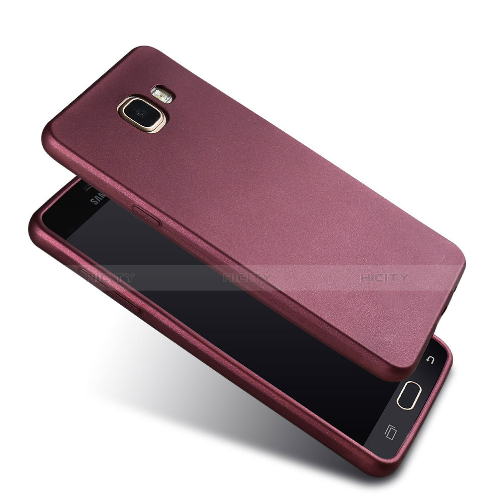 Etui Ultra Fine Silicone Souple pour Samsung Galaxy A5 (2016) SM-A510F Violet Plus