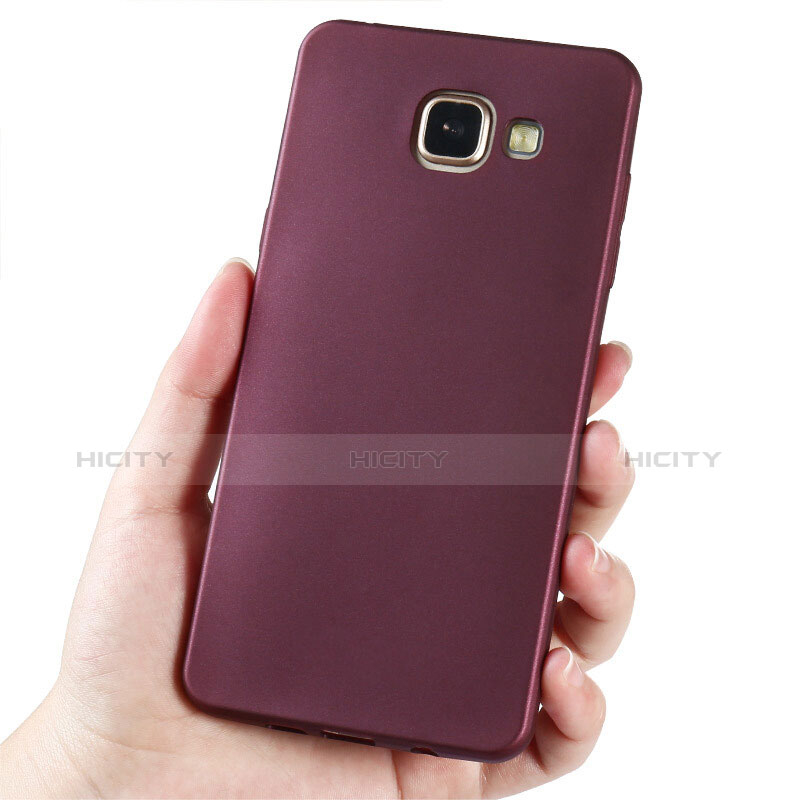 Etui Ultra Fine Silicone Souple pour Samsung Galaxy A5 (2016) SM-A510F Violet Plus