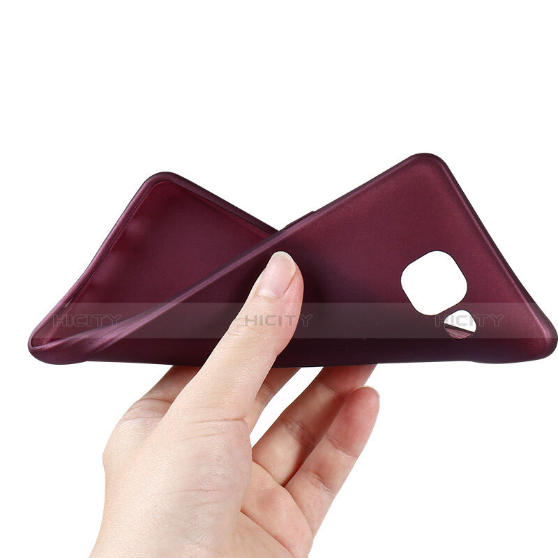 Etui Ultra Fine Silicone Souple pour Samsung Galaxy A5 (2016) SM-A510F Violet Plus