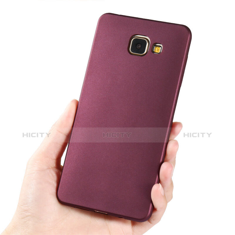 Etui Ultra Fine Silicone Souple pour Samsung Galaxy A5 (2017) Duos Rouge Plus