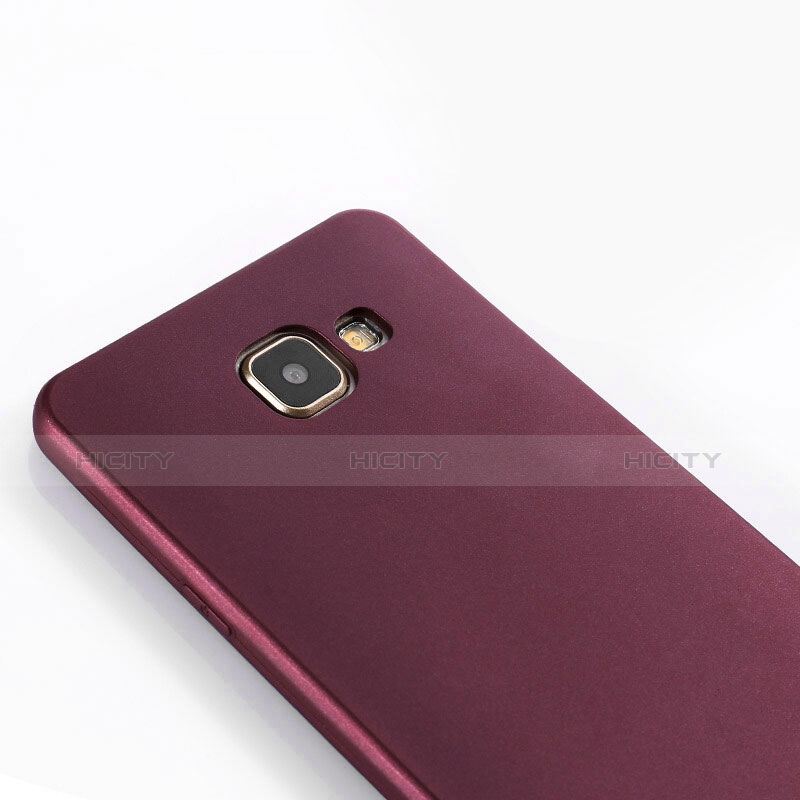 Etui Ultra Fine Silicone Souple pour Samsung Galaxy A7 (2016) A7100 Violet Plus