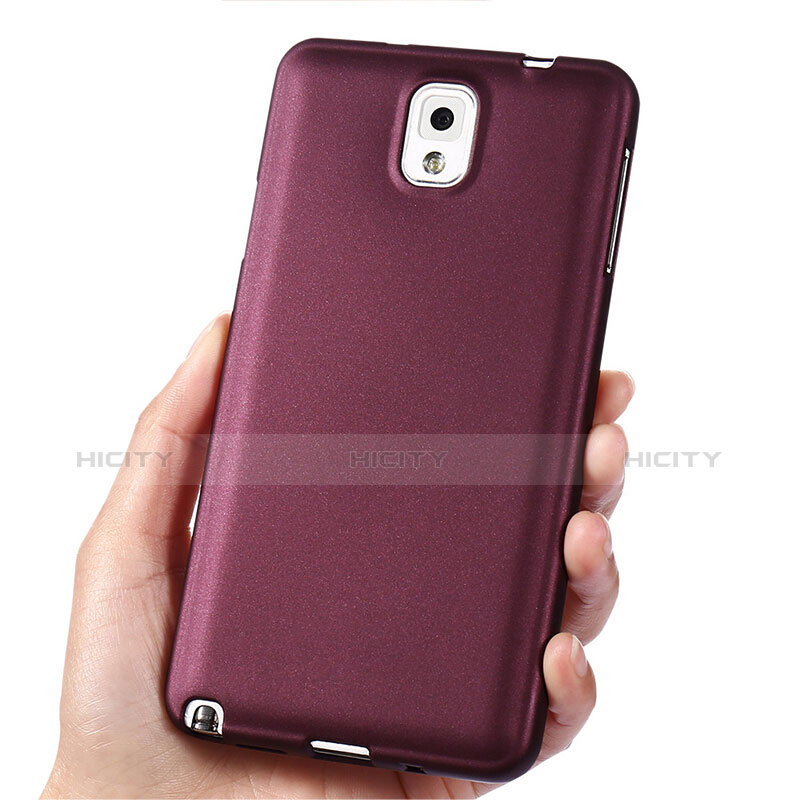 Etui Ultra Fine Silicone Souple pour Samsung Galaxy Note 3 N9000 Violet Plus