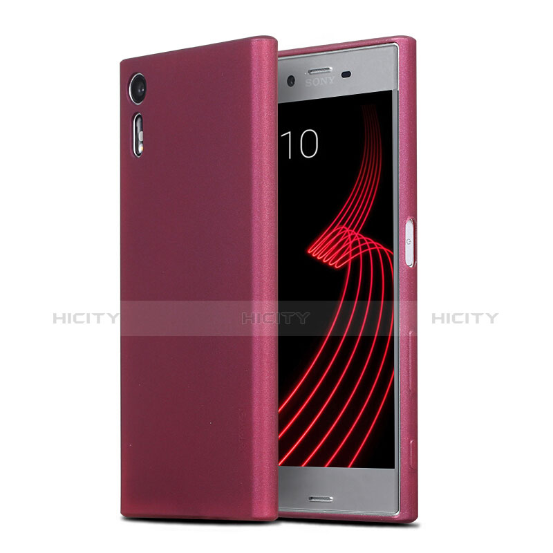 Etui Ultra Fine Silicone Souple pour Sony Xperia XZs Rouge Plus