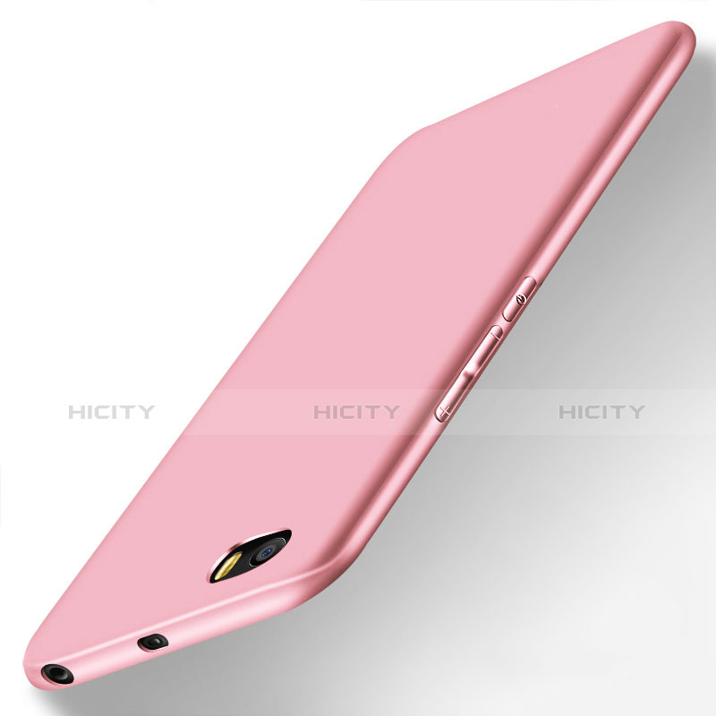 Etui Ultra Fine Silicone Souple pour Xiaomi Mi 5 Or Rose Plus