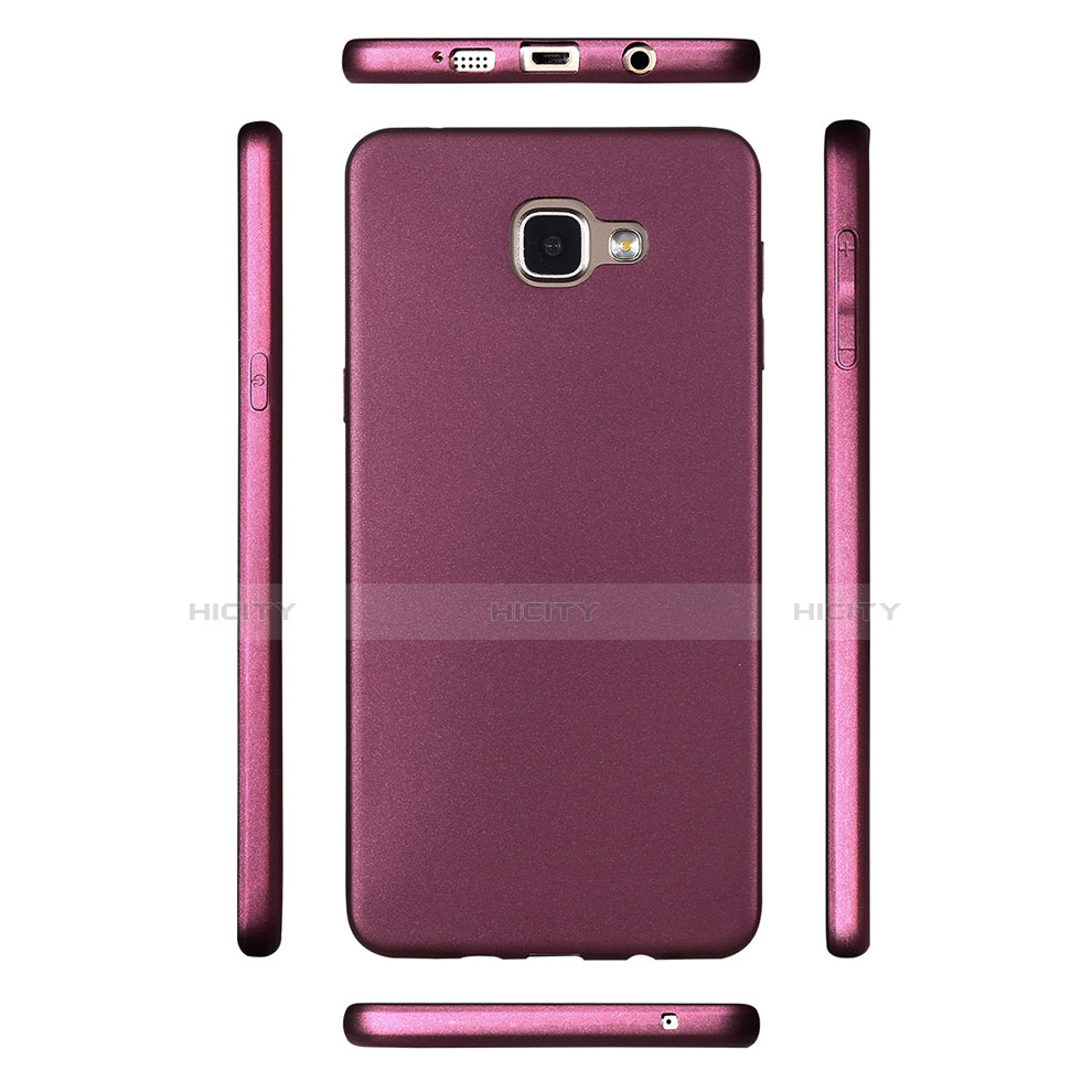 Etui Ultra Fine Silicone Souple S06 pour Samsung Galaxy A9 (2016) A9000 Violet Plus