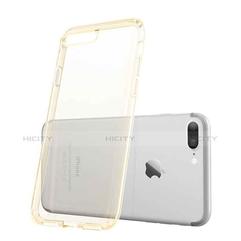 Etui Ultra Fine Silicone Souple Transparente pour Apple iPhone 7 Plus Or Plus