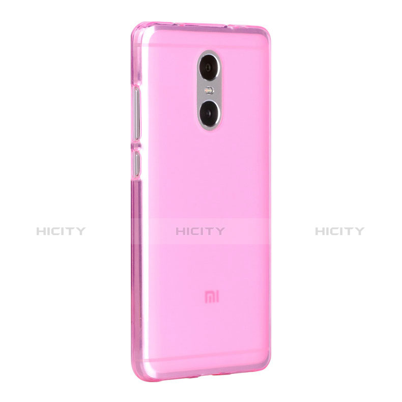 Etui Ultra Fine Silicone Souple Transparente pour Xiaomi Redmi Pro Rose Plus