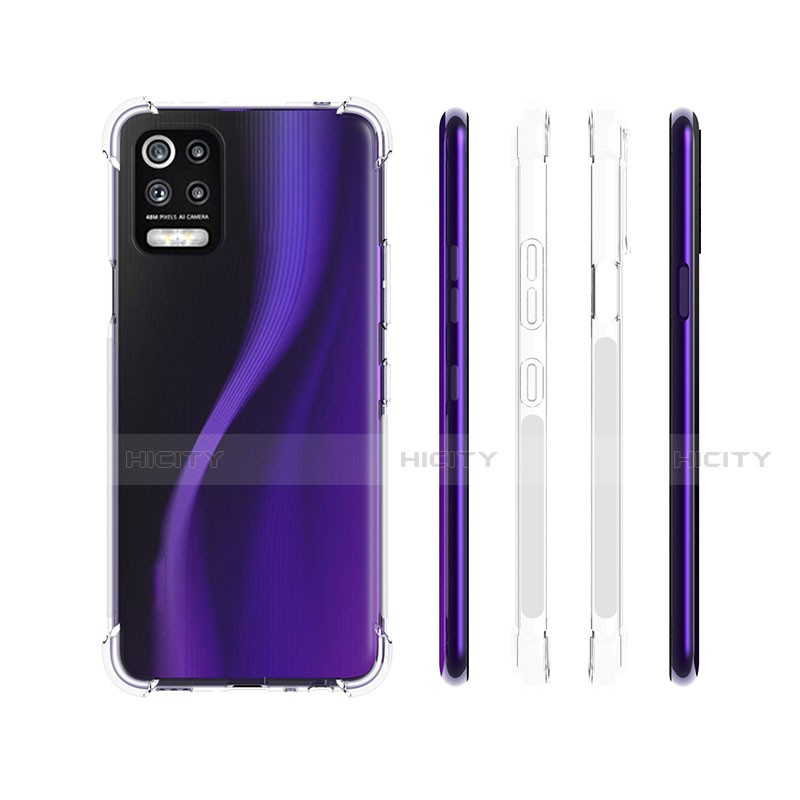 Etui Ultra Fine TPU Souple Transparente T02 pour LG Q52 Clair Plus