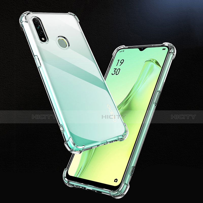 Etui Ultra Fine TPU Souple Transparente T02 pour Oppo A31 Clair Plus