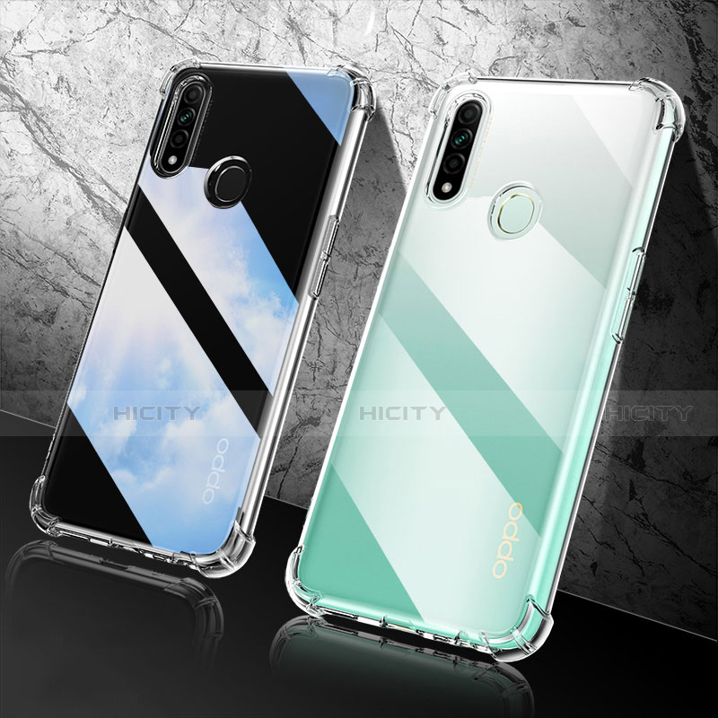 Etui Ultra Fine TPU Souple Transparente T02 pour Oppo A31 Clair Plus