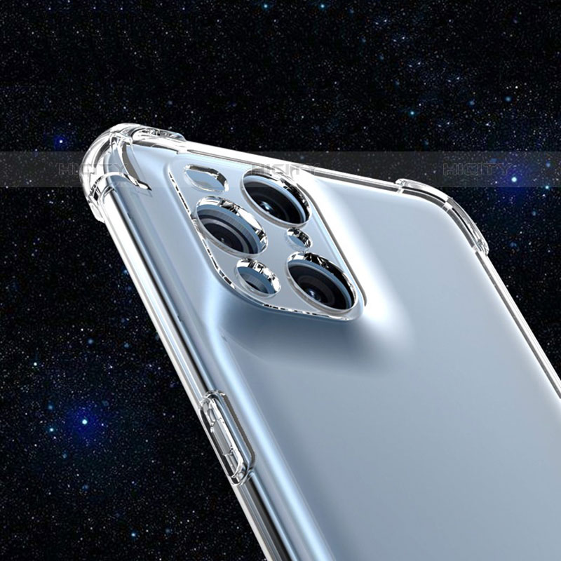 Etui Ultra Fine TPU Souple Transparente T02 pour Oppo Find X3 Pro 5G Clair Plus