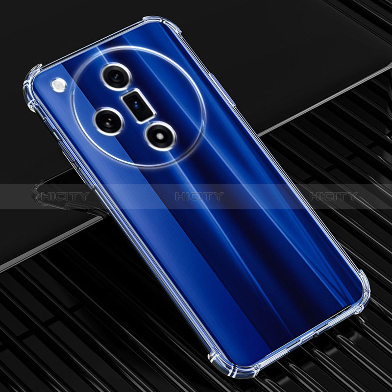 Etui Ultra Fine TPU Souple Transparente T02 pour Oppo Find X7 5G Clair Plus