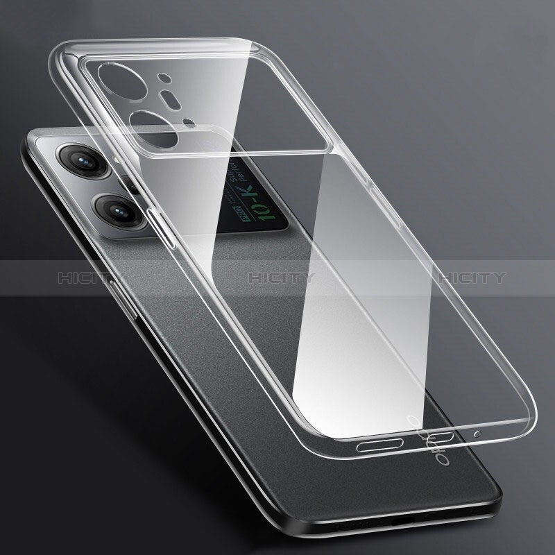 Etui Ultra Fine TPU Souple Transparente T02 pour Oppo K10 Pro 5G Clair Plus