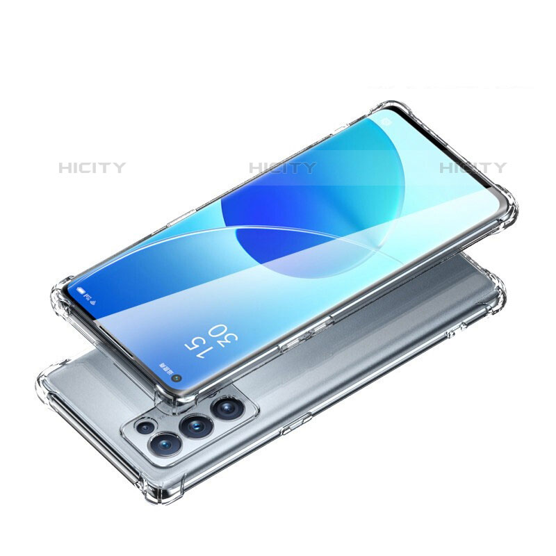 Etui Ultra Fine TPU Souple Transparente T02 pour Oppo Reno6 Pro 5G Clair Plus