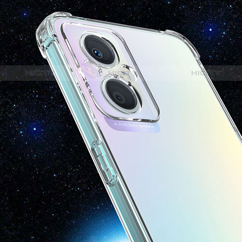 Etui Ultra Fine TPU Souple Transparente T02 pour Oppo Reno7 Lite 5G Clair Plus