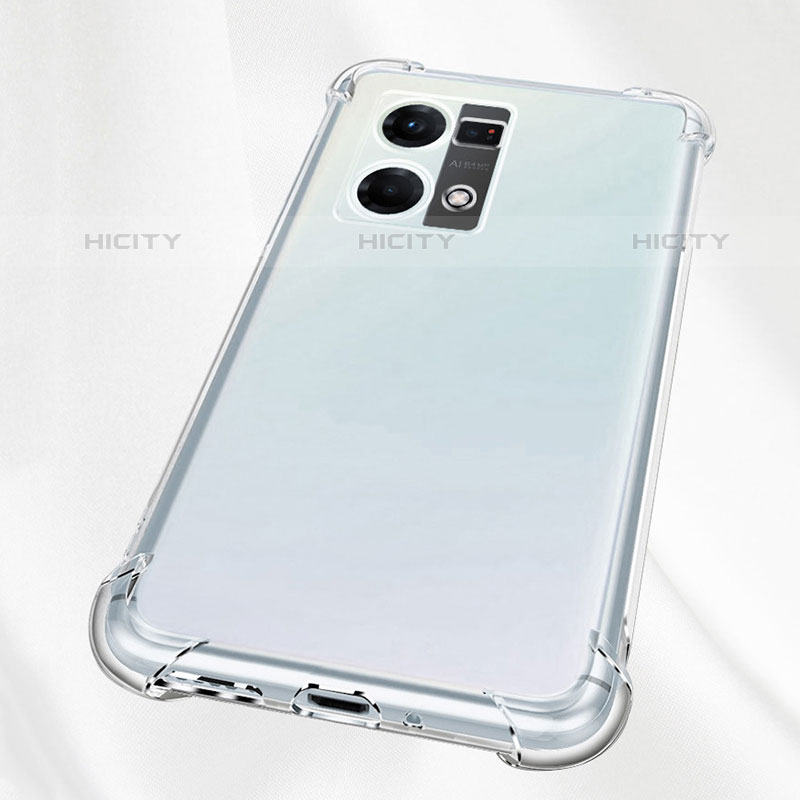 Etui Ultra Fine TPU Souple Transparente T02 pour Oppo Reno8 4G Clair Plus