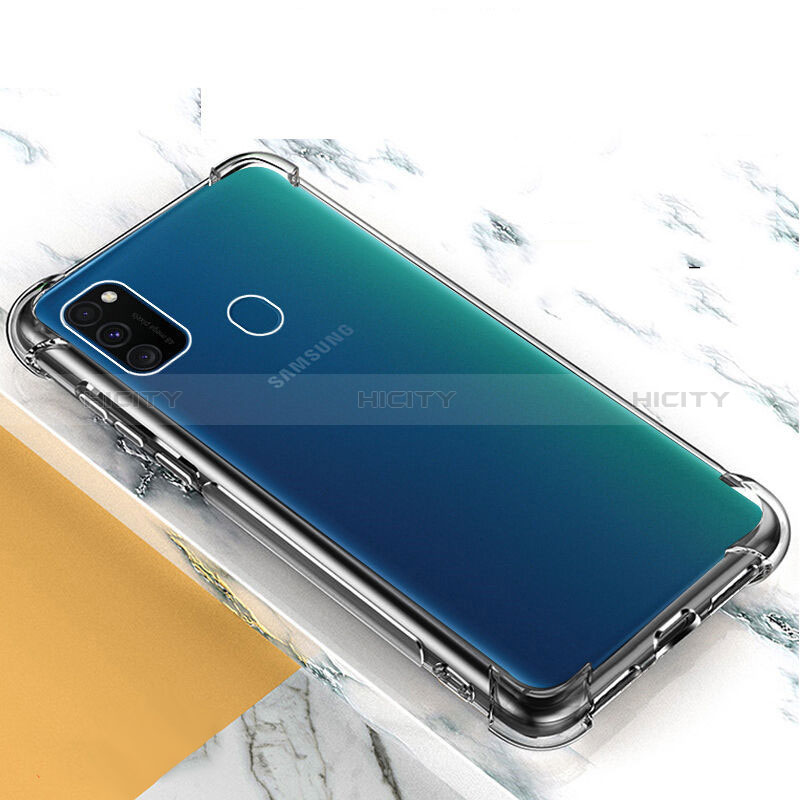 Etui Ultra Fine TPU Souple Transparente T02 pour Samsung Galaxy M30s Clair Plus