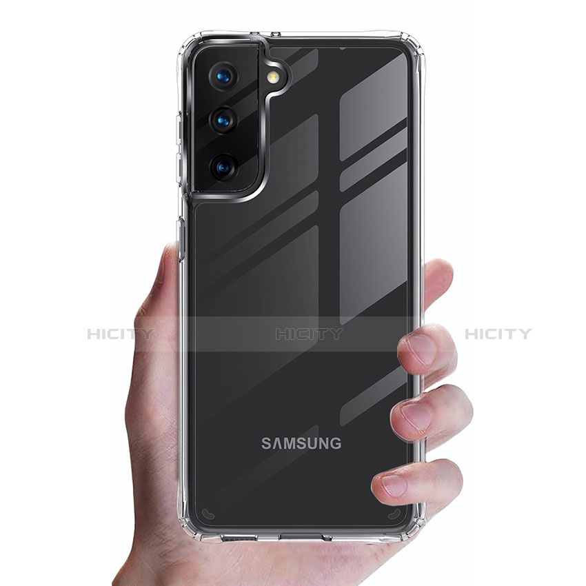 Etui Ultra Fine TPU Souple Transparente T02 pour Samsung Galaxy S21 5G Plus