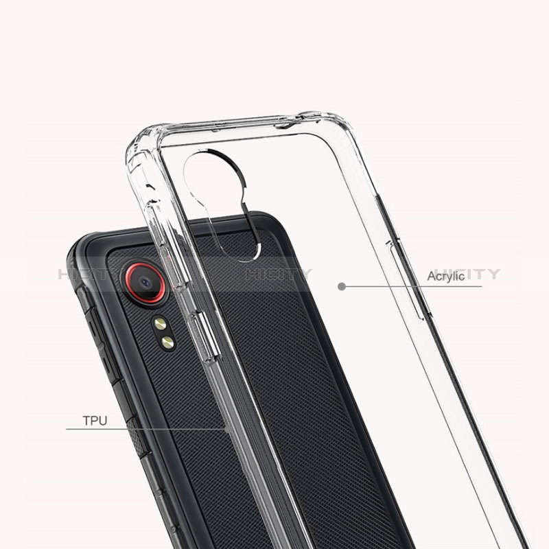 Etui Ultra Fine TPU Souple Transparente T02 pour Samsung Galaxy XCover 5 SM-G525F Clair Plus