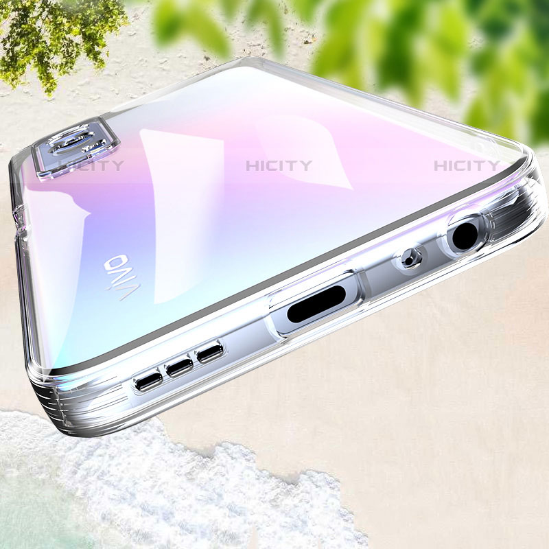 Etui Ultra Fine TPU Souple Transparente T02 pour Vivo iQOO Z5x 5G Clair Plus