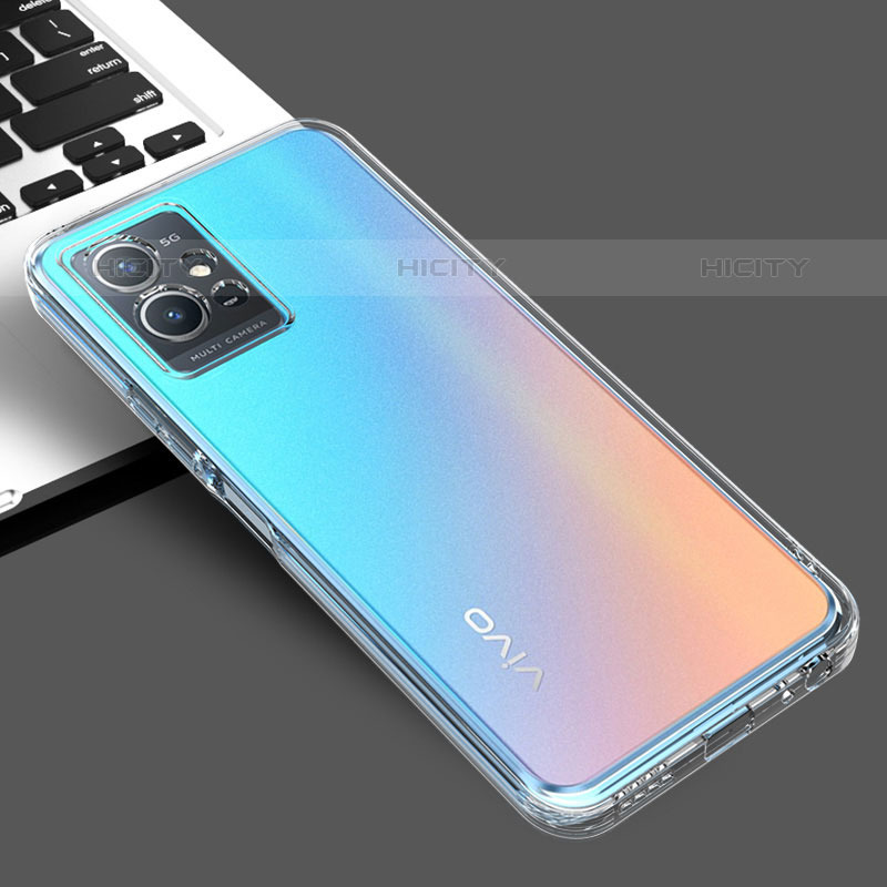 Etui Ultra Fine TPU Souple Transparente T02 pour Vivo iQOO Z6 5G Clair Plus