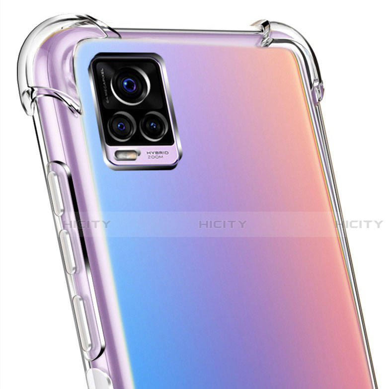 Etui Ultra Fine TPU Souple Transparente T02 pour Vivo V20 Pro 5G Clair Plus