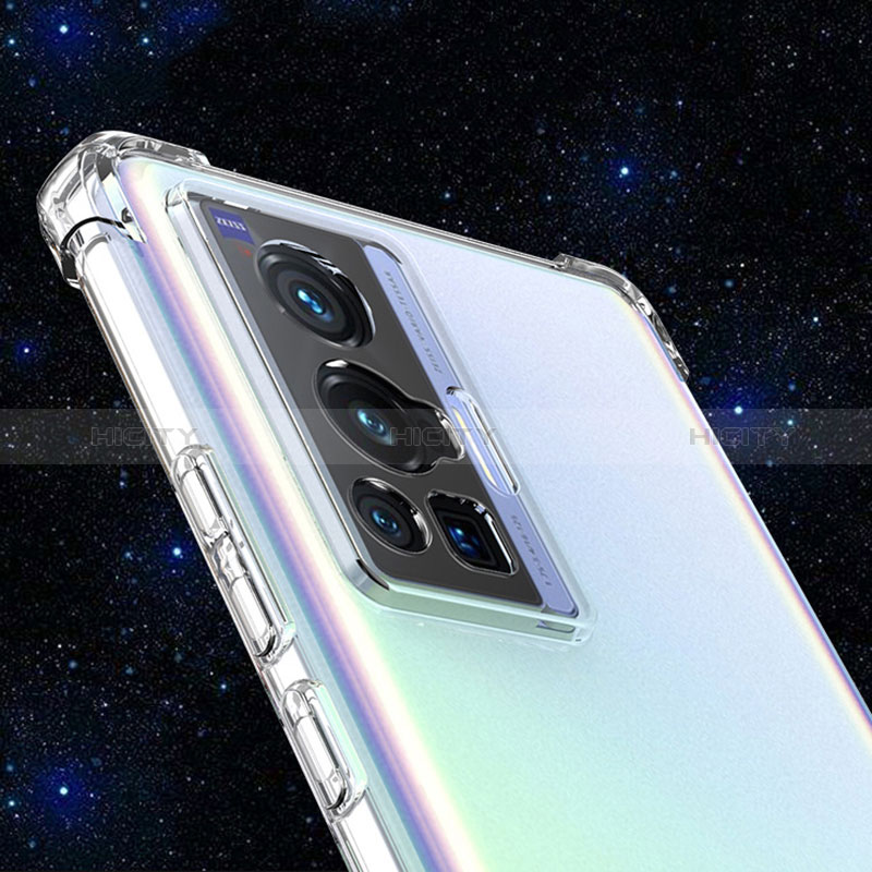 Etui Ultra Fine TPU Souple Transparente T02 pour Vivo X70 Pro 5G Clair Plus