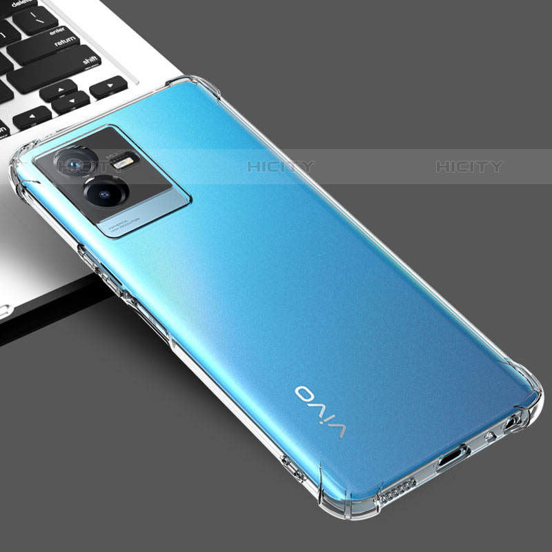 Etui Ultra Fine TPU Souple Transparente T02 pour Vivo Y73t Clair Plus