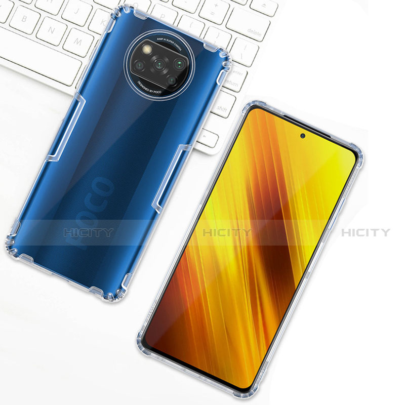 Etui Ultra Fine TPU Souple Transparente T02 pour Xiaomi Poco X3 Clair Plus