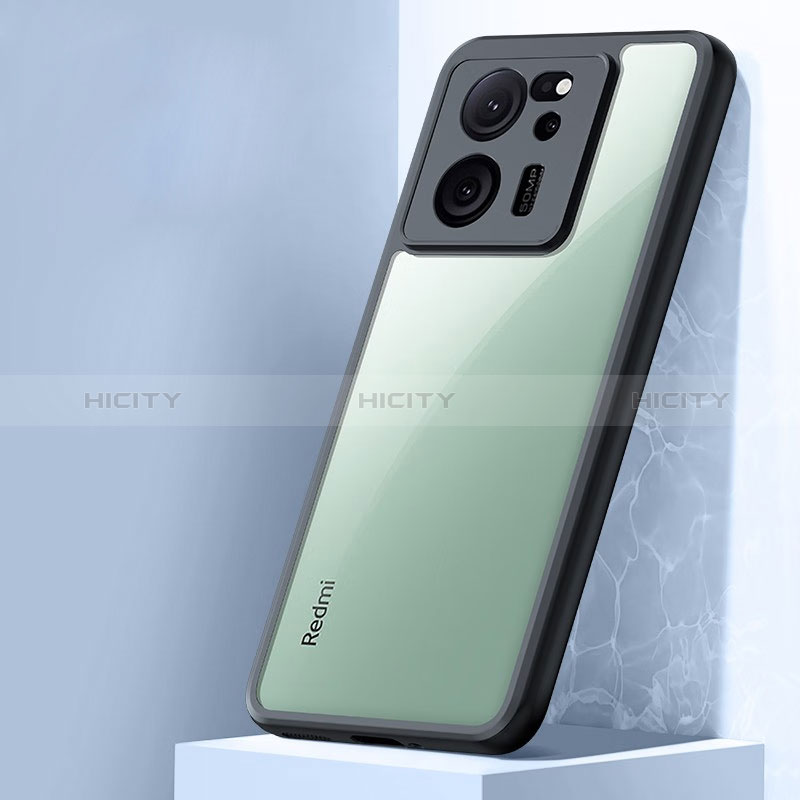 Etui Ultra Fine TPU Souple Transparente T02 pour Xiaomi Redmi K60 Ultra 5G Noir Plus