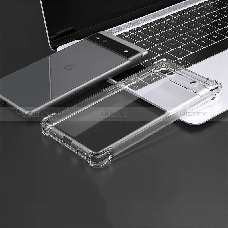 Etui Ultra Fine TPU Souple Transparente T03 pour Google Pixel 6a 5G Clair Plus