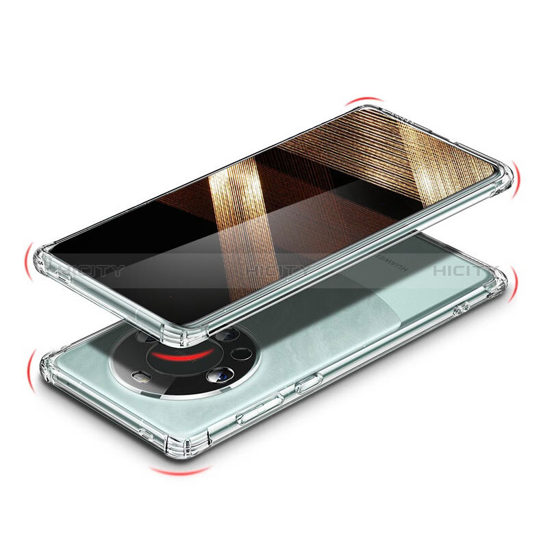 Etui Ultra Fine TPU Souple Transparente T03 pour Huawei Mate 60 Pro Clair Plus