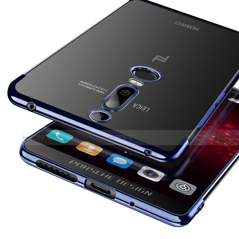 Etui Ultra Fine TPU Souple Transparente T03 pour Huawei Mate RS Bleu Plus