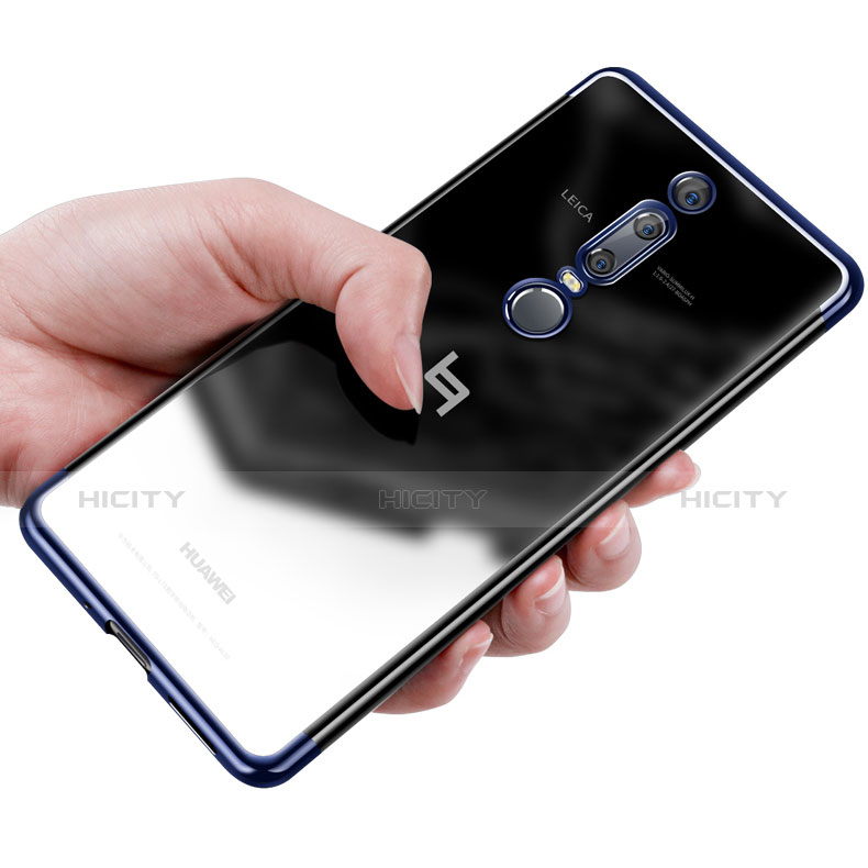 Etui Ultra Fine TPU Souple Transparente T03 pour Huawei Mate RS Bleu Plus