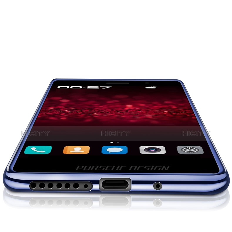 Etui Ultra Fine TPU Souple Transparente T03 pour Huawei Mate RS Bleu Plus