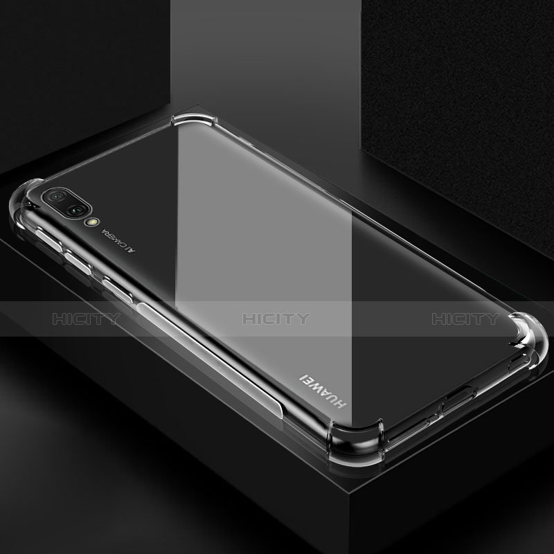 Etui Ultra Fine TPU Souple Transparente T03 pour Huawei Y7 Prime (2019) Clair Plus