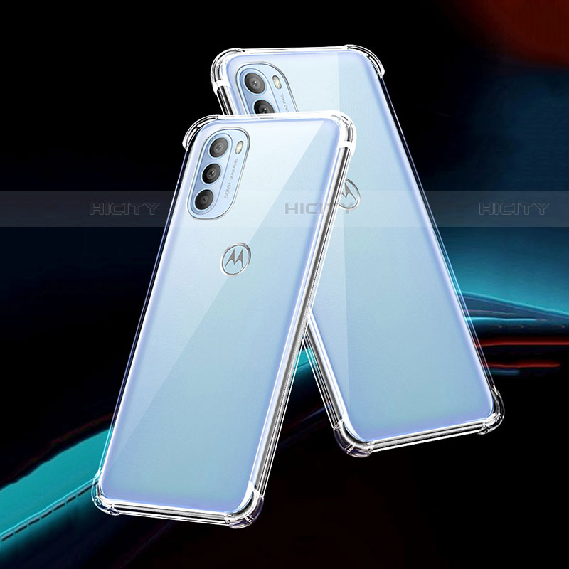 Etui Ultra Fine TPU Souple Transparente T03 pour Motorola Moto G60s Clair Plus