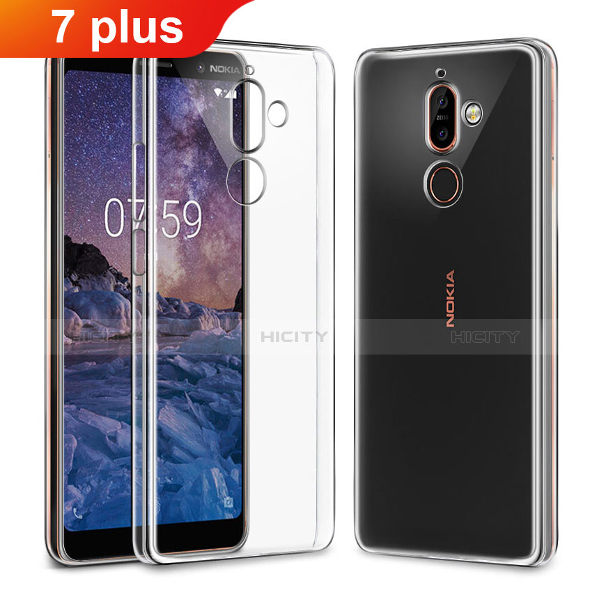 Etui Ultra Fine TPU Souple Transparente T03 pour Nokia 7 Plus Clair Plus