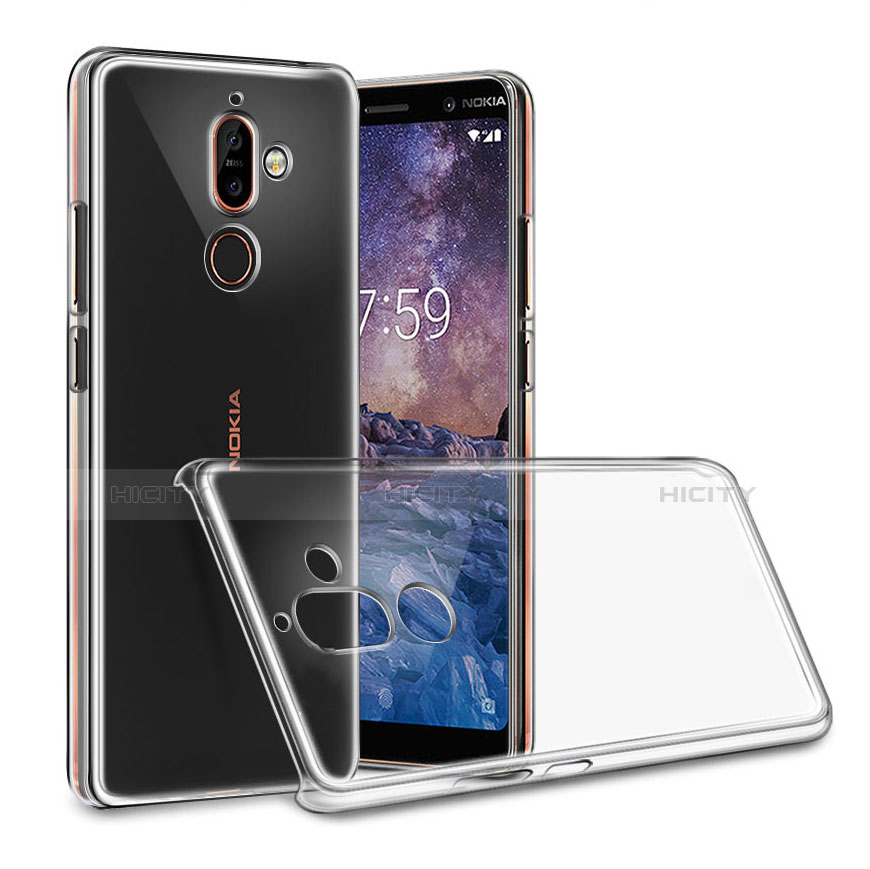 Etui Ultra Fine TPU Souple Transparente T03 pour Nokia 7 Plus Clair Plus