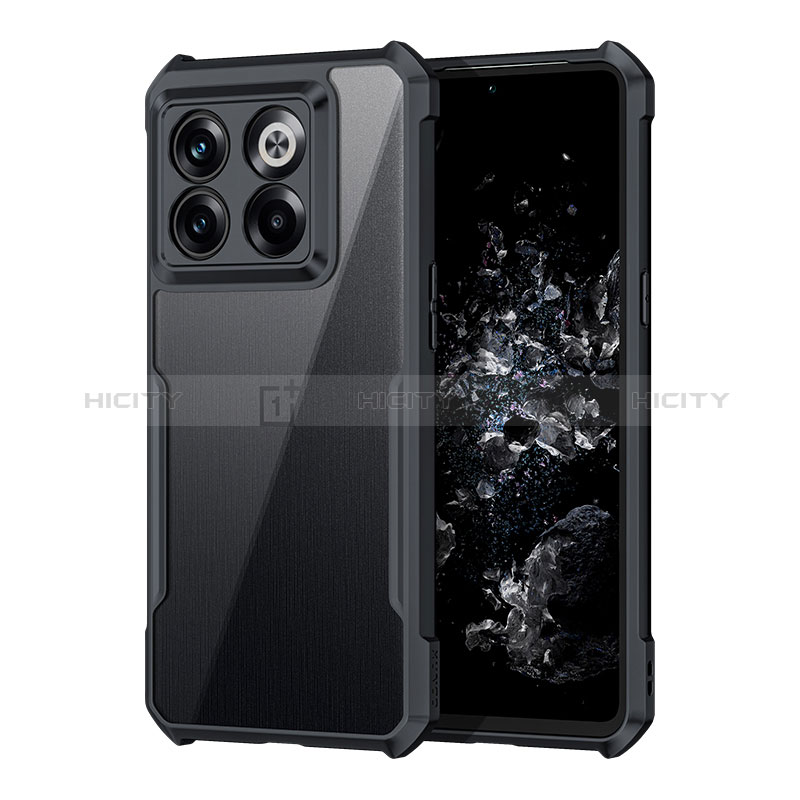 Etui Ultra Fine TPU Souple Transparente T03 pour OnePlus 10T 5G Noir Plus