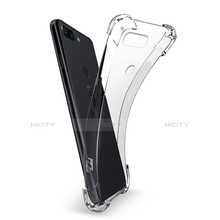 Etui Ultra Fine TPU Souple Transparente T03 pour OnePlus 5T A5010 Clair Plus