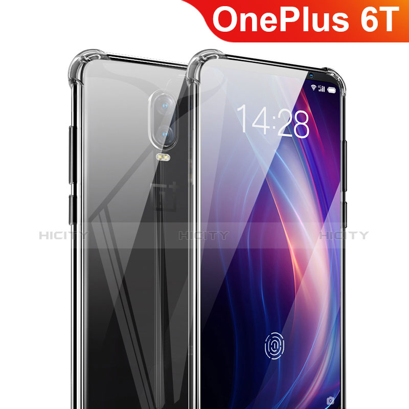 Etui Ultra Fine TPU Souple Transparente T03 pour OnePlus 6T Clair Plus