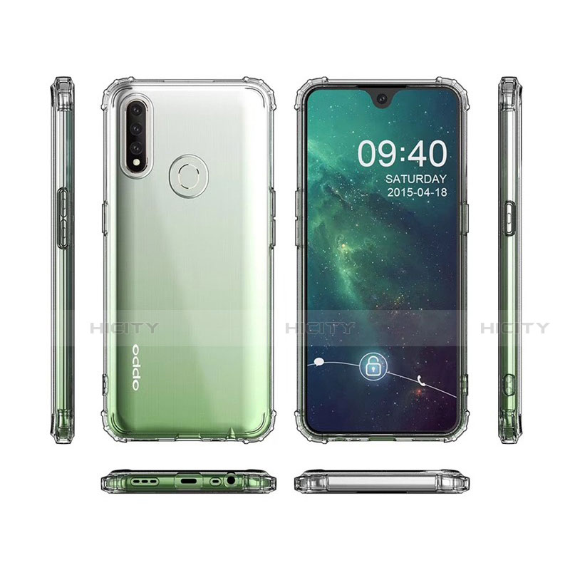 Etui Ultra Fine TPU Souple Transparente T03 pour Oppo A31 Clair Plus