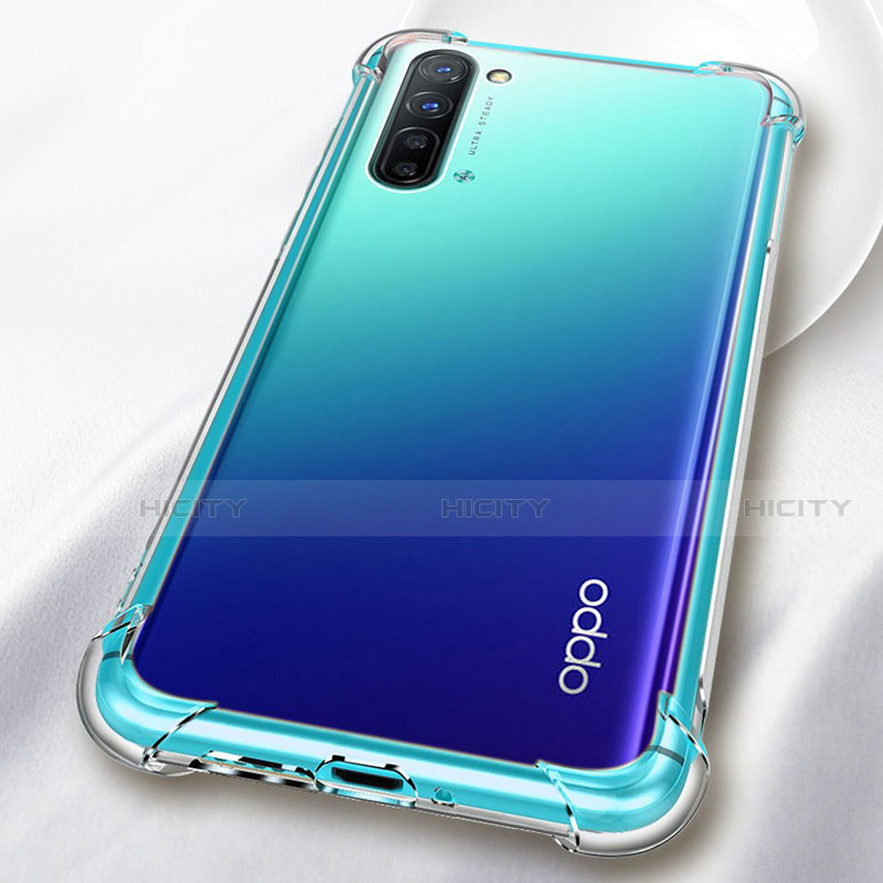 Etui Ultra Fine TPU Souple Transparente T03 pour Oppo F15 Clair Plus