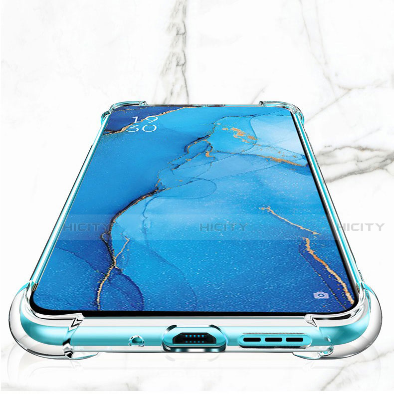 Etui Ultra Fine TPU Souple Transparente T03 pour Oppo F15 Clair Plus