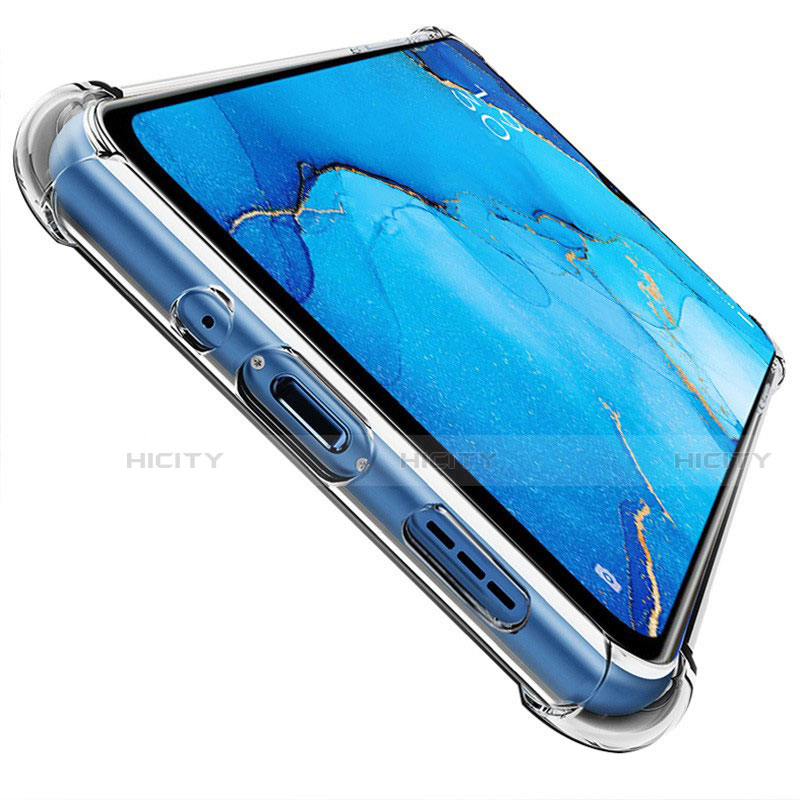 Etui Ultra Fine TPU Souple Transparente T03 pour Oppo F15 Clair Plus