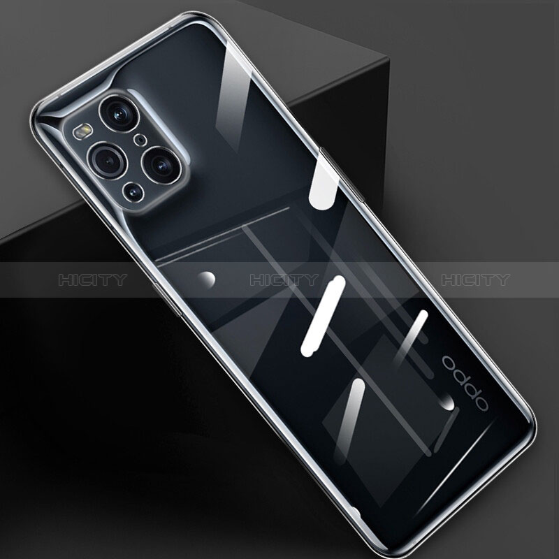 Etui Ultra Fine TPU Souple Transparente T03 pour Oppo Find X3 5G Clair Plus