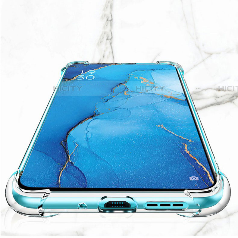 Etui Ultra Fine TPU Souple Transparente T03 pour Oppo Reno3 Clair Plus