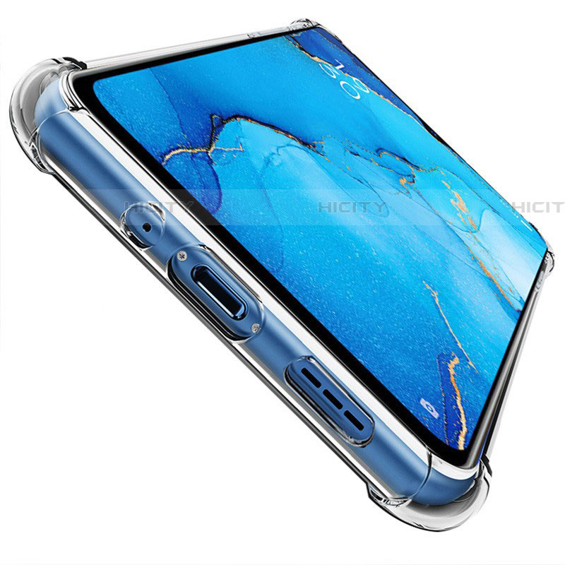 Etui Ultra Fine TPU Souple Transparente T03 pour Oppo Reno3 Clair Plus